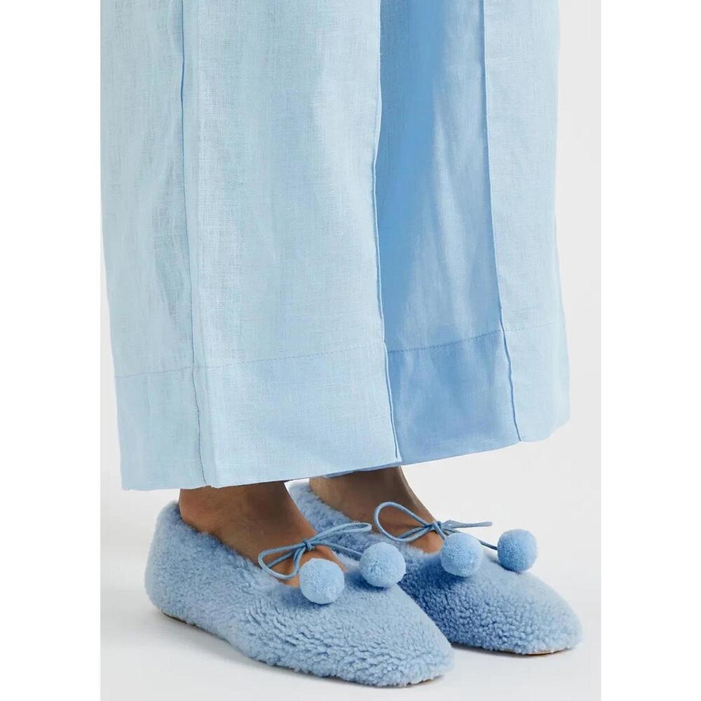 Sleeper Lulu Genuine Shearling Slippers, NWT, Size US 6, IT 36, S124